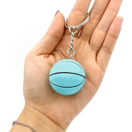 New Fashion Sports Keychain Car Keyring Basketball Pendant For Favorite Sportsmans Gift