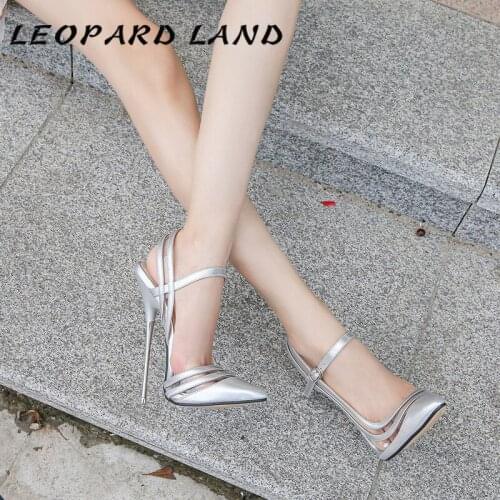 LEOPARD LAND Nightclubs Metal Steel Pipe Dance Super High Heels Sale Shoes Womens Shoes Sexy Club High Heels Pumps WZ