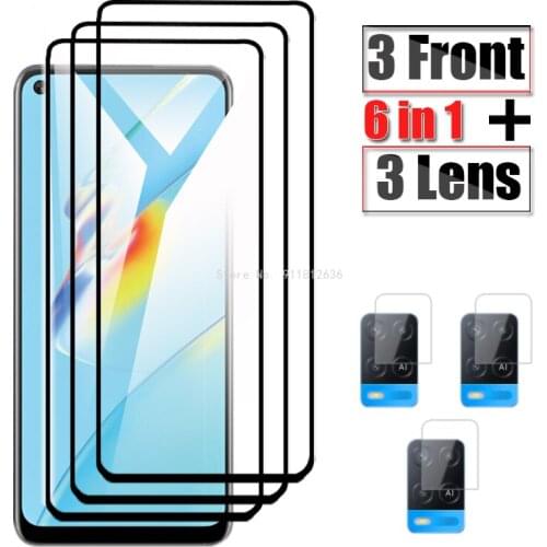 Front + Back Lens Film For Oppo A54 5G Protective Glass For Oppo A54 A74 A94 4G Tempered Glas Camera Protection Screen Protector