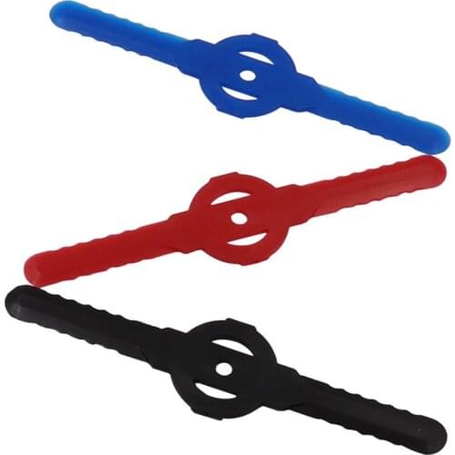 Durable Plastic Mower Cutting Blades Grass Trimmer Blades Fits Lawnmower Mower Head Strimmer Simple Convenient Garden Supplies