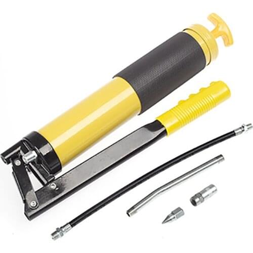 Industrial Grease Gun Vehicles Car Auto Lubrication Oil Pump Pressure 4000-6000PSI Heavy Duty Lever Repair Tools