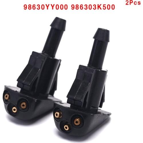Spray Nozzle For Windscreen Wiper 2 Pces For Hyundai Accent Elantra Tiburon Sonata Kia Optima Amanti River Spectra 2004
