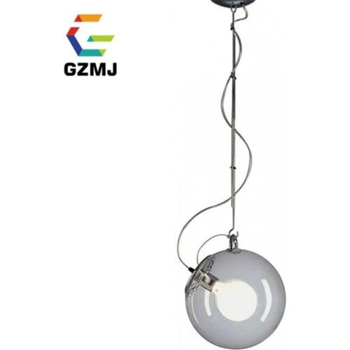 Modern Glass Pendant Light Industrial Loft Retro Droplight Bar Cafe Bedroom Restaurant Home American Country Style Hanging Lamp