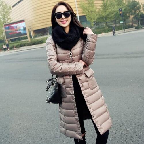 Ultra Light Down Coat 2021 New Winter Women 90% White Duck Down Jackets Parkas Casual Warm Snow Overcoat