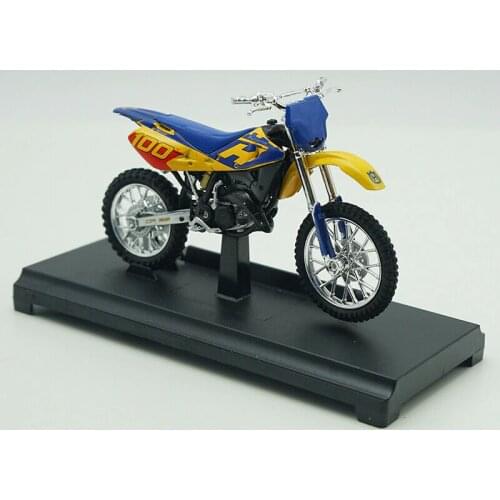 Welly 1:18 Husqvarna CR125 Motorcycle Bike Model Toy New In Box