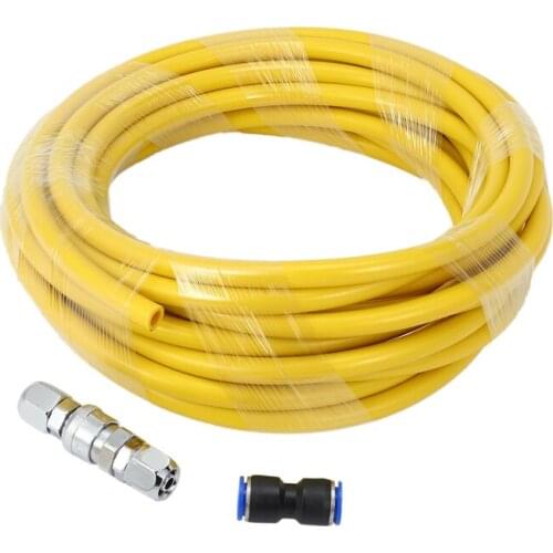 10M PU Air Pipe 12Mm X 8Mm Air Compressor Hose With Connector
