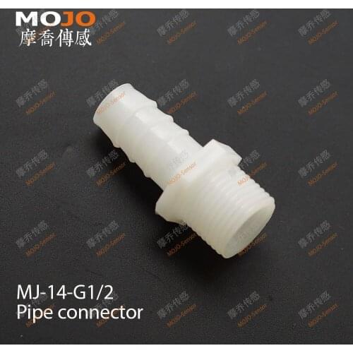 2020 Free shipping!(100pcs/Lots) MJ-14-G1/2 hose joint 14mm to G1/2" male thread connector pipe fitting