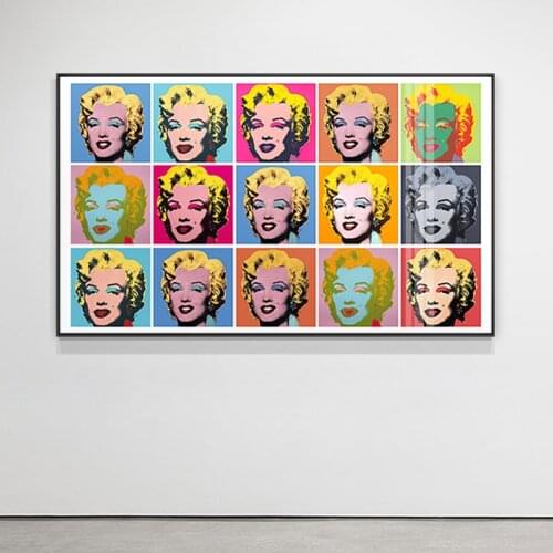 5D DIY Diamond Painting Marilyn Monroe (Marlyn Monroe) Color Poster Full Diamond Embroidery Mosaic Kit Cross Stitch Home Decor