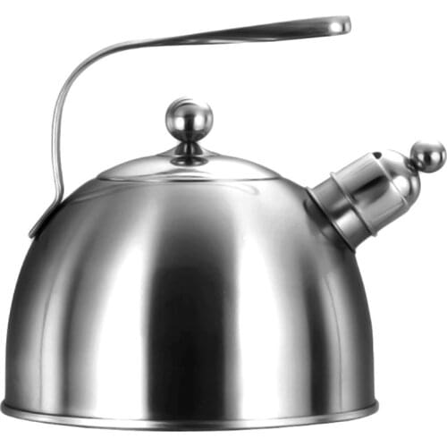 Kettle Stainless Steel Thick gas Bottle Multi-Function Whistle Outdoor Kitchen Kettle 2.3l