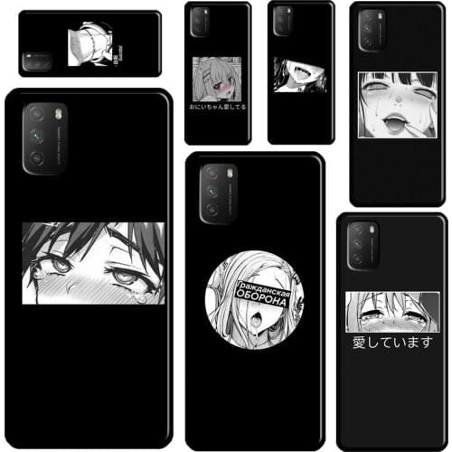 Japanese Anime Aesthetic For Xiaomi Mi Note 10 Lite Mi 11 Ultra 9T 10T Pro A3 Phone Case For POCO F3 F2 M3 X3 Pro
