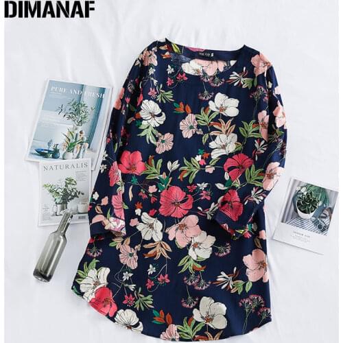 Летние платья-рубашки DIMANAF China At AliExpress
