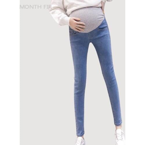 Stretch Maternity Jeans For Pregnant Women Clothes Skinny Pants Denim pregnancy clothes Jeans Maternity Clothing Fashion 2019