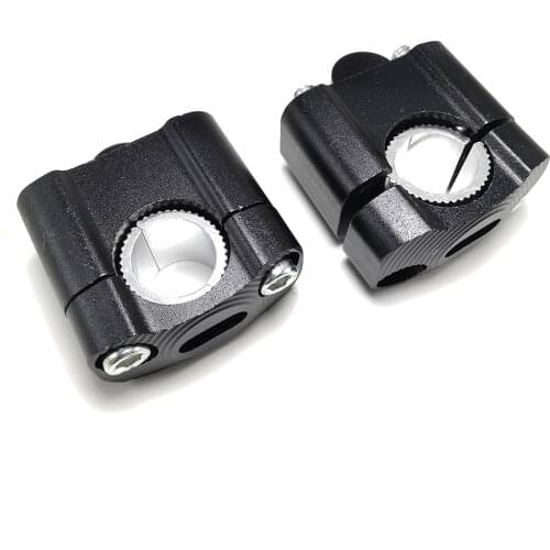 Motorcycle Handlebar Mounts Riser Clamp Fat Bar For YAMAHA tdm 900 fz09 yzf r1 For SUZUKI gsr 600 gn 250 bandit 1200 For HONDA