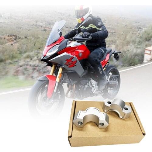 Motorcycle Handlebar Risers Handle Bar Riser Clamp Extend Handlebar Adapter Mount For BMW F900R F900XR 900R 900XR 900 R XR 2020