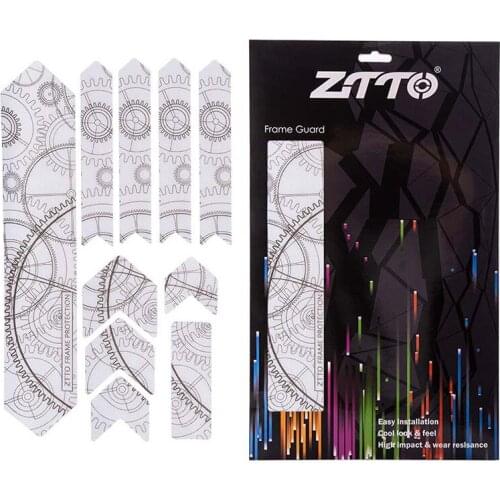 Mountain Bike Anti-scratch Waterproof DIY 3D Graphics Bicycle Protector Sticker