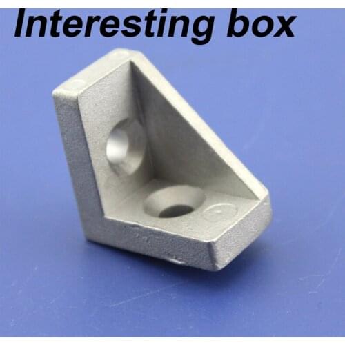 Unilateral aluminum alloy corner code 1515 four corner aluminum profile connector industrial aluminum profile corner code diy ri