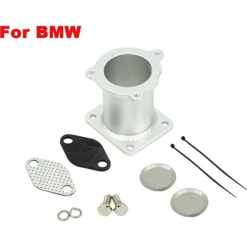 Durable Aluminum EGR Removal Kit Blanking Bypass For BMW 5 Series E60 E61 E61N 520i 525d 530d 535d EGR Delete Kit Accessories