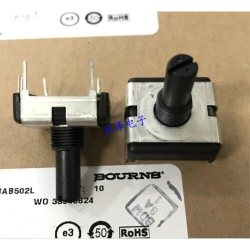 BOURNS conductive plastic potentiometer PCW1J-B28-BAB103L 10K rotary potentiometer handle 19mm