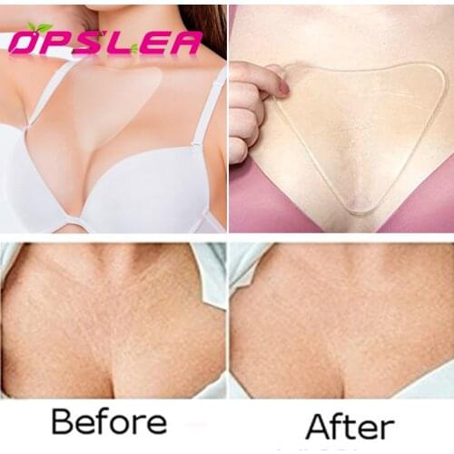 Anti Wrinkle Treatment Chest Pad Silicone Invisible Self-adhesive Removal Patch Skin Lift Anti- aging Wrinkle Pads Beauty Care