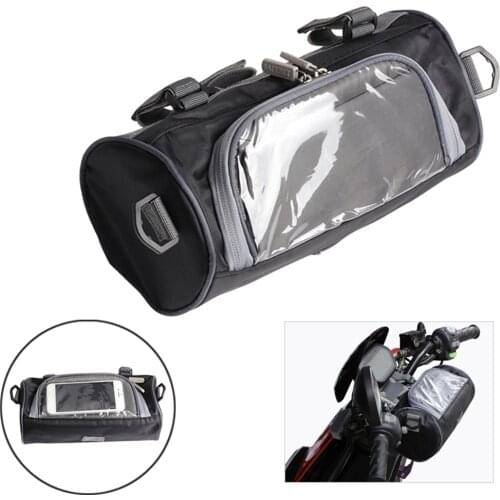 Universal Black Waterproof Motorcycle Bag Motorcycle Magnet Tank Bag Motorcycle Front Windshield Bag Container