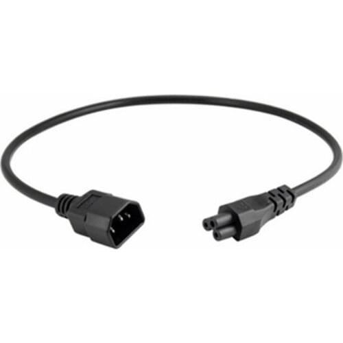 Universal Power Adapter IEC 320 C14 to C5 Adapter Converter C5 to C14 AC Power Cable 3 Pin IEC320 C14 Connector