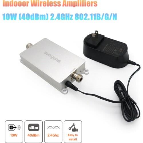 [Genuine] Sunhans Enterprise WiFi Signal Booster SH24Gi10W 10W 40dBm Indoor 2.4GHz High Power Wireless amplifier