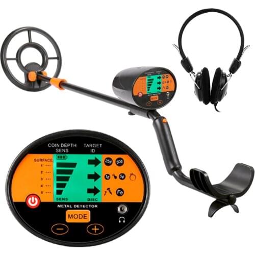 High Precision High Performance Digital Underground Gold Silver Copper Diamond Detector Metal Search Instrument with Headphone