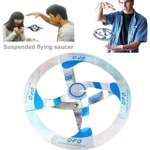 Mystery UFO Floating Flying Disk Saucer Magic Trick Show Cool Toy Dropshipping