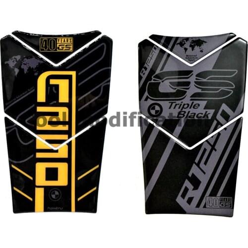 For BMW Motorrad R1250GS Adventure 2019-2022 3D Resin Motorcycle Tank Pad Sticker - 40 Years GS