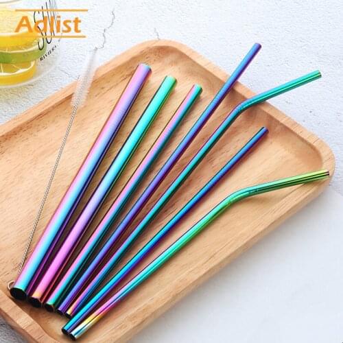 Adlist Reusable Cocktail Straws
