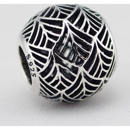 Popular 925 Sterling Silver Tropicana Abstract Charms Beads for Jewelry Making Fit Women Original Bracelet Berloque