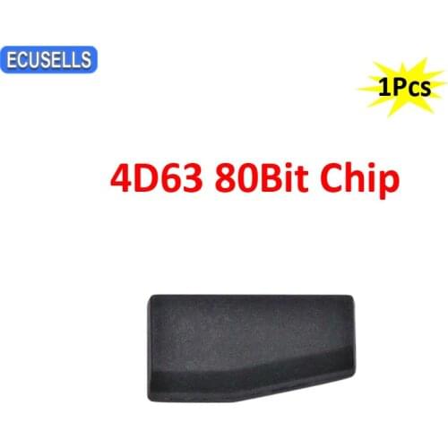 Car Key Chip 4D63 Chip ID4D63 Carbon Virgin Transponder Chip 80 Bit ID83 Chip for Ford for Mazda for Lincoln for Mecury