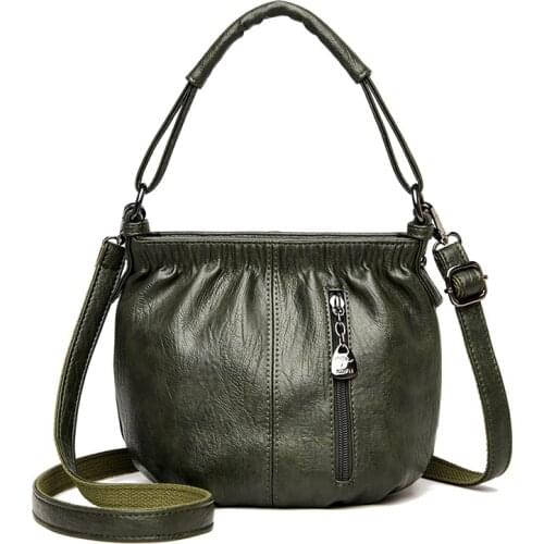 Designer Handbags High Quality Leather Shoulder Bags for Women 2021 Casual Ladies Small Crossbody Bag and Handbags Sac Purses