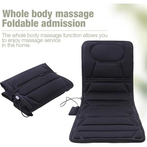 Electric Back Massager body pillow massager health massage the whole body massage mattress pad waist, neck massager HWC