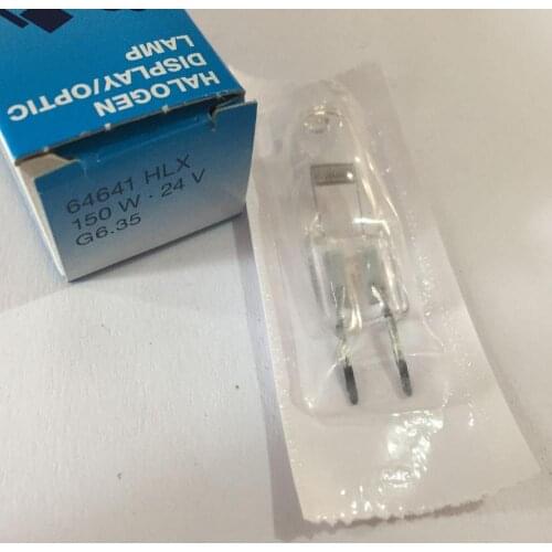 1 piece, HLX64641 24V 150W GER bulb,HLX 64641 24V150W G6.35 halogen lamp surgical lights,Shadowless lighting