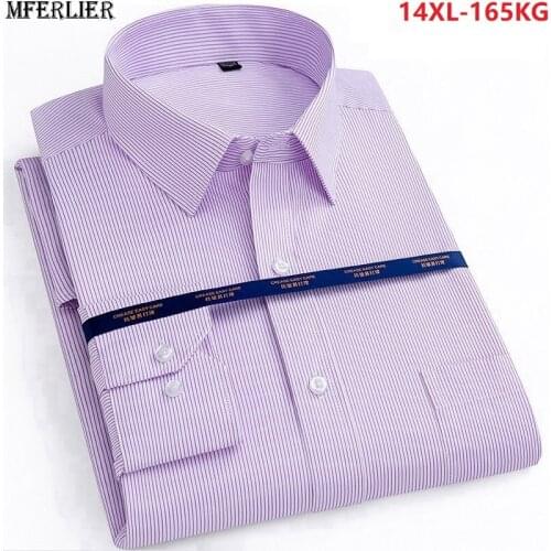 Мужские полосатые рубашки Mferlier China At AliExpress