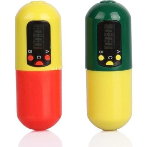 50pcs Multifunction Box Container Alarm Pill Box Timer Electronic Timed Reminder Digital Kit