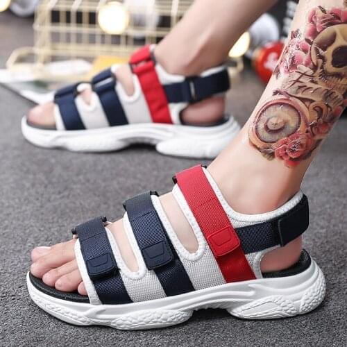 Men Gladiator Sandals Shoes Men Sandals 2020 Sandal Summer Sandals&slippers Mens Outdoor Roman Man Sandale Homme Male Beach