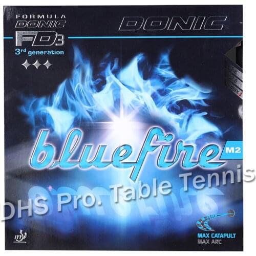 Donic Original Blue fire M2 Bluefire Pips-in BLUE SPONGE Table Tennis Rubber Strong Spin Pimples In Ping Pong Rubber