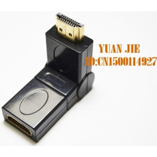 FOR HDMI HD adapter 360 degree rotation extend head hdmi male to female TV corner with