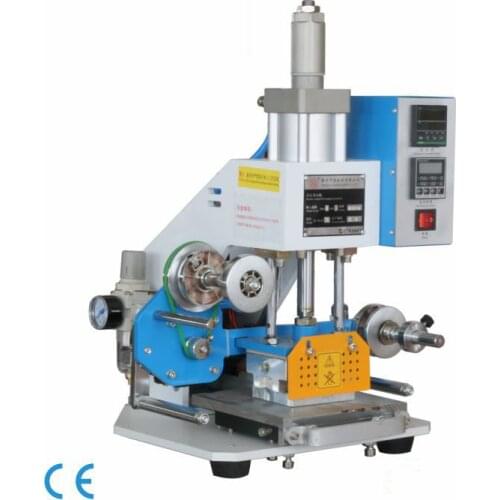 Pneumatic Hot Stamping Machine Automatic Roll Paper Can Be Hot Stamped Trademark Multi-function indentation Hot Stamping LOGO