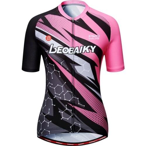 Pro Team Cycling Jersey Women Summer Short Sleeve Bicycle Clothing Mtb Road Bike Shirts Sportswear Running Fitness Riding Tops