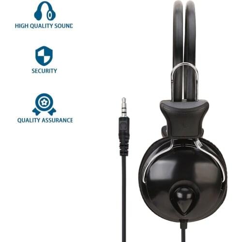 Head-mounted 3.5MM Wired Mobile phone Music Headset Suitable For Xiaomi Huawei Samsung Stereo Surround Bass Gaming Headset