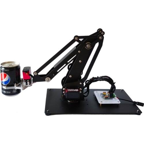 Assembled 4 Dof Robotic Arm for Arduino with Digital Servon, Parallel Grabbing Education Maker Competition Graduation Design