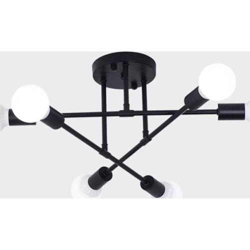 Modern minimalist Nordic ceiling lamp LED lamp living room bedroom study restaurant room creative personality American lamps