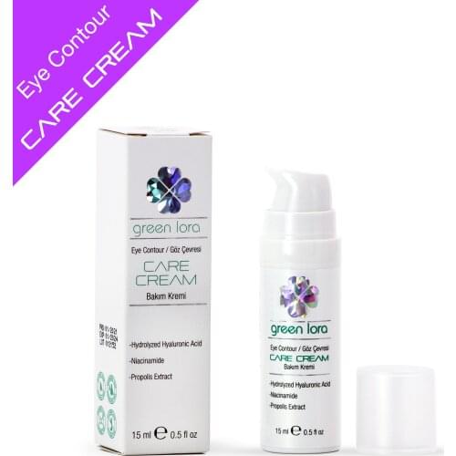 GreenLora Instant Eye Cream Eye Contour Care Cream Anti Puffiness Wrinkles Remove Eye Bags Moisturizing Skin Care 15 Ml
