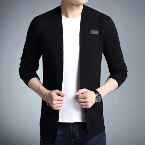 VARSANOL Men's Long Cardigans