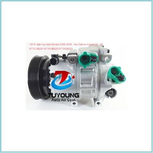 VS18 air con Compressor for Hyundai Sonata Kia Optima 977012B201 977012B200 977012B251 CO 10916C