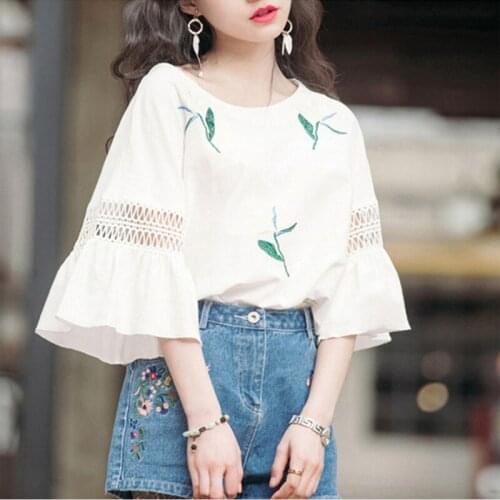 Футболка топ tops summer t shirt womens ropa mujer aesthetic oversized t shirts mujer camisetas dropshipping butterfly sleeve