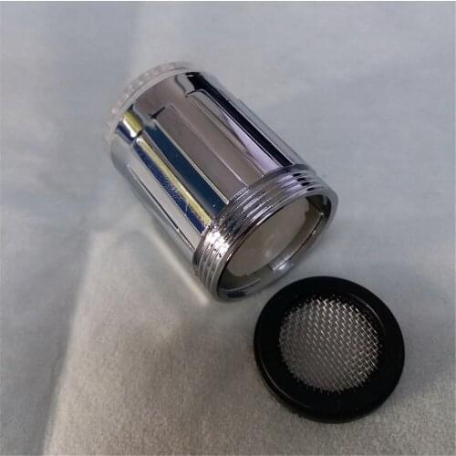 3 Color 7 Colors Changing Glow Light-up LED Kitchen Faucet Shower Tap Novelty Luminous Faucet Nozzle Head Light Bathroom Light